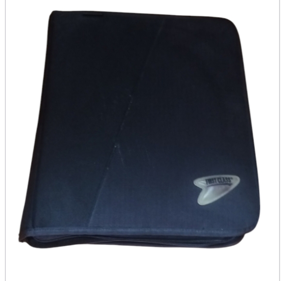 Fabric canvas first class 90s style binder - Picture 1 of 13